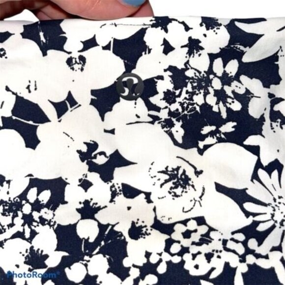 lululemon Deep Sea high waisted Black and White Bikini bottoms - Picture 5 of 7